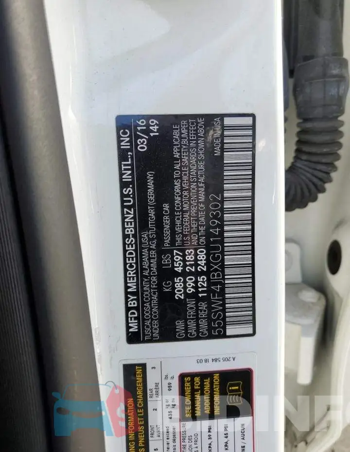 55SWF4JBXGU149302 Photo# 12