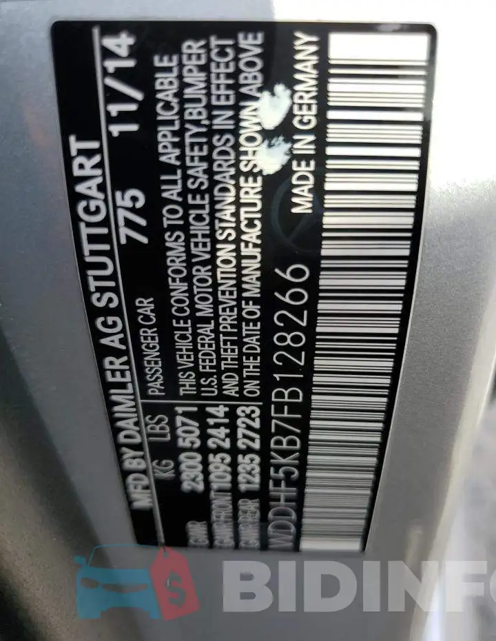 WDDHF5KB7FB128266 Photo# 12