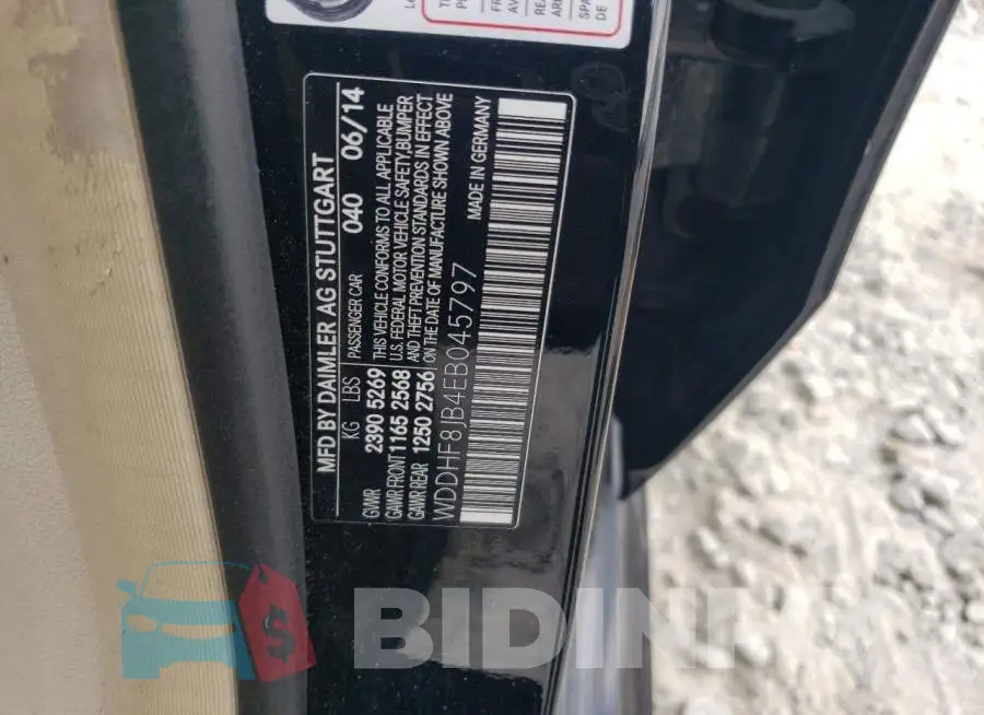 WDDHF8JB4EB045797 Photo# 12