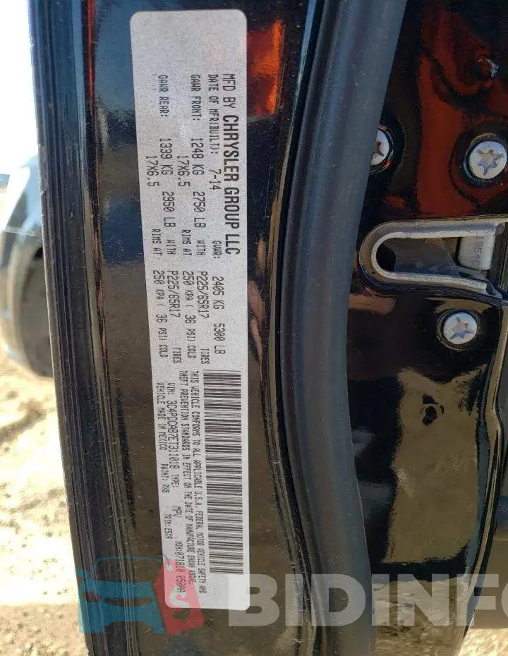 3C4PDCAB7ET311018 Photo# 13