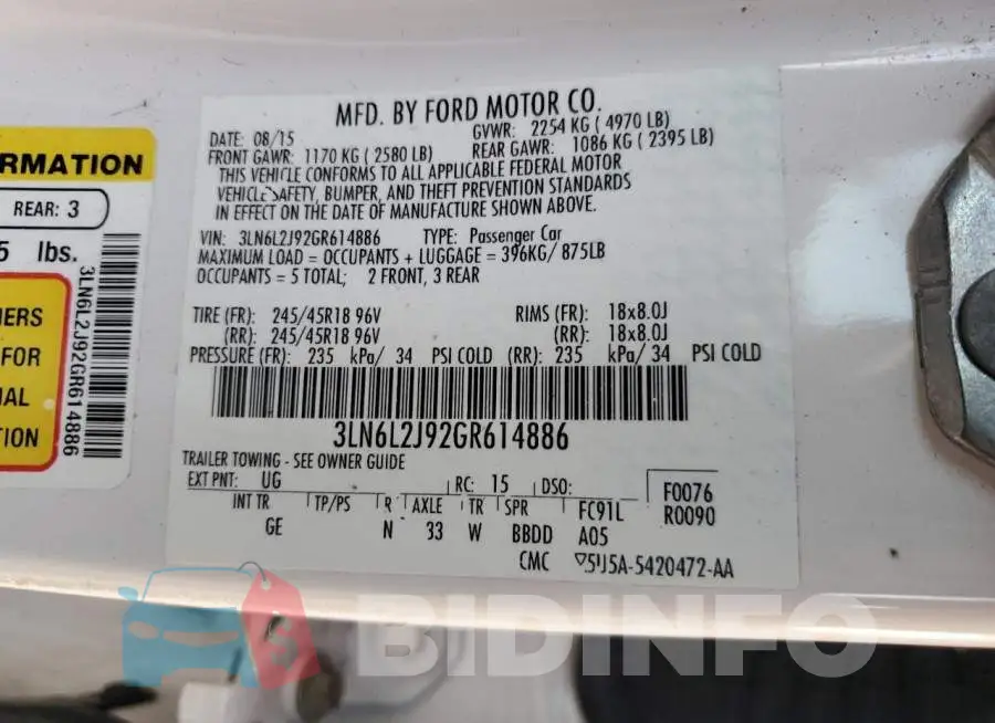 3LN6L2J92GR614886 Photo# 12