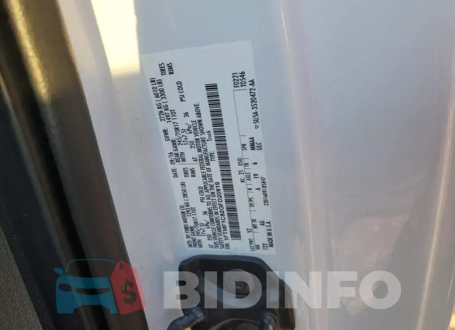 1FTMF1C82GFD20919 Photo# 12