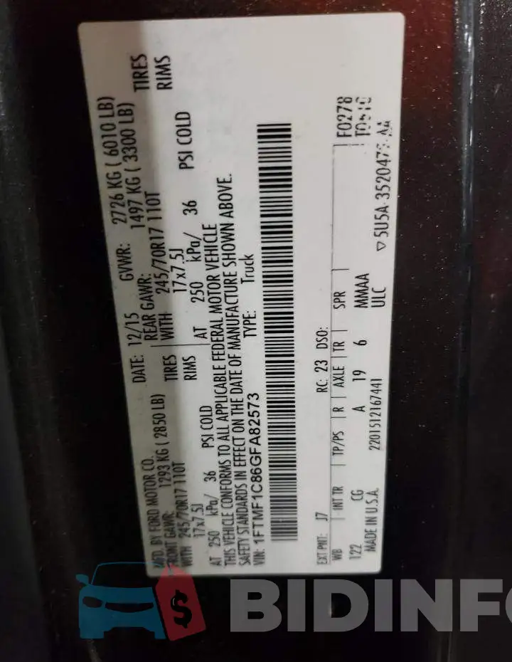 1FTMF1C86GFA82573 Photo# 12