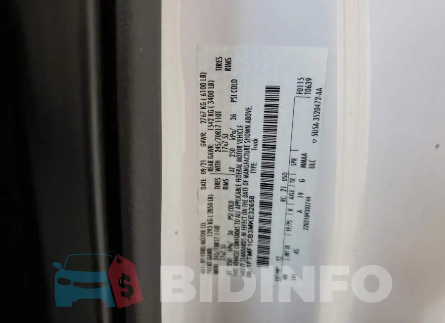 1FTMF1CB3MKE32658 Photo# 13