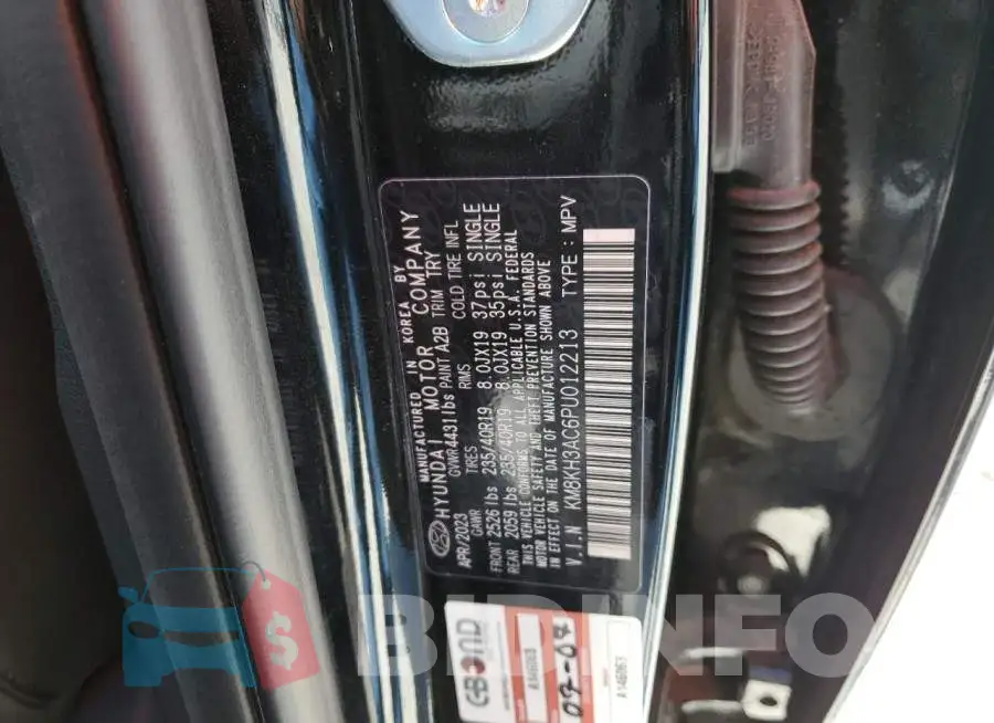 KM8KH3AC6PU012213 Photo# 12