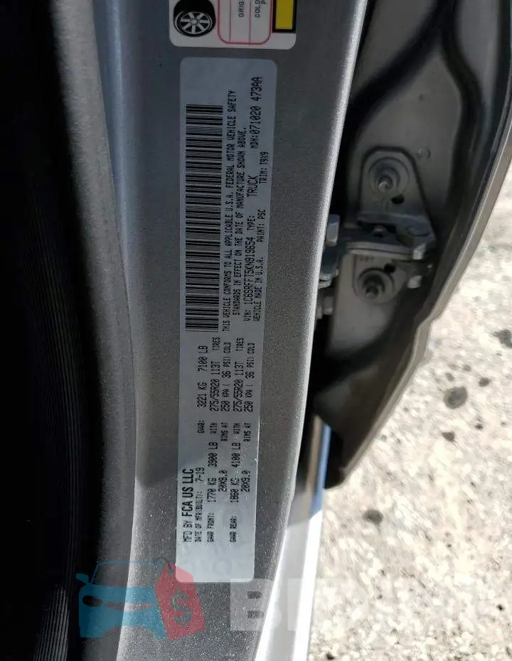 1C6SRFFT5KN919654 Photo# 12