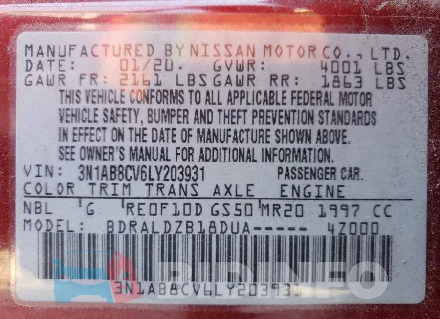 3N1AB8CV6LY203931 Photo# 12