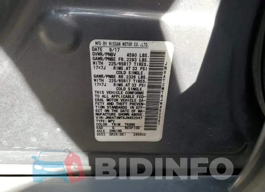 JN8AT2MT6JW452047 Photo# 12