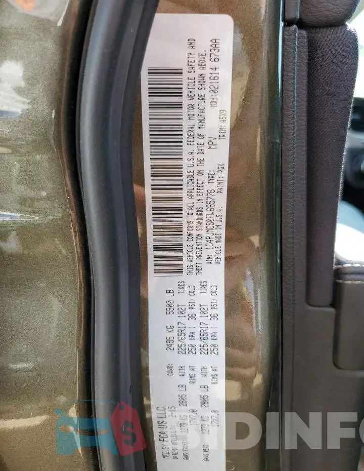 1C4PJMCS0FW665776 Photo# 13