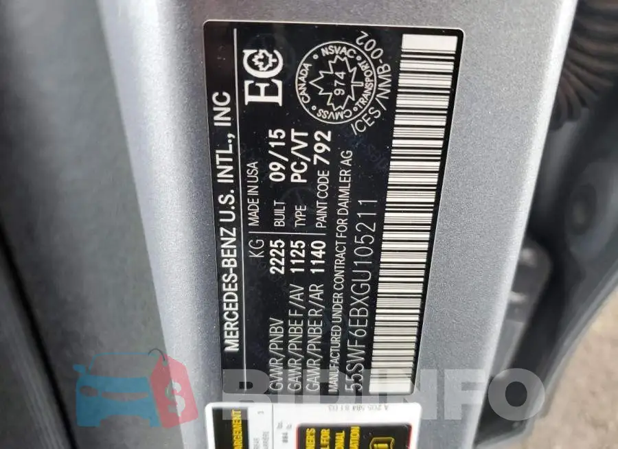 55SWF6EBXGU105211 Photo# 12