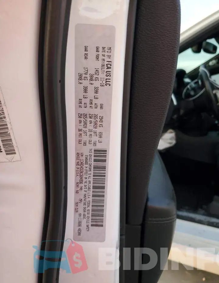 1C4RDHDG3KC604936 Photo# 12