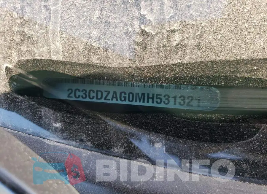 2C3CDZAG0MH531321 Photo# 12