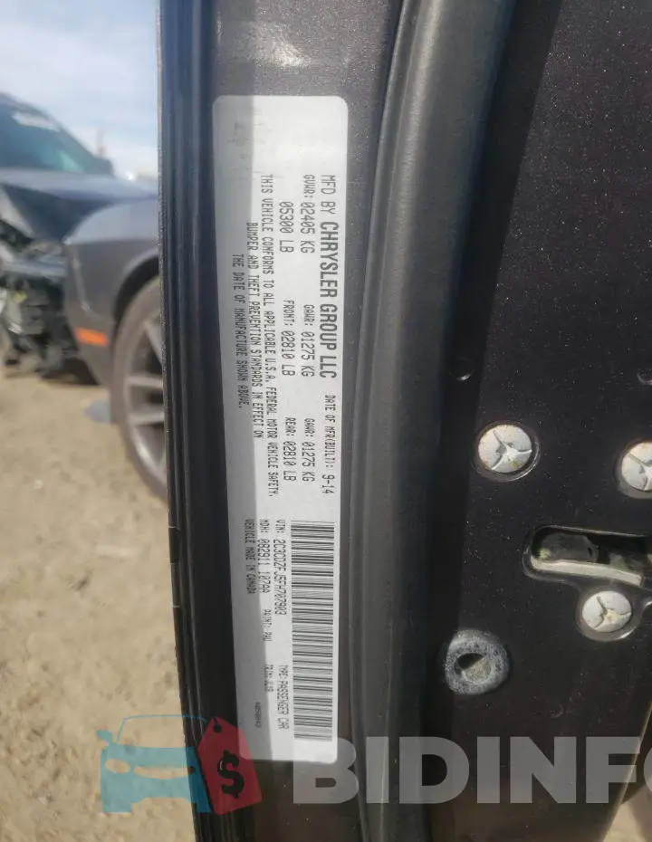 2C3CDZFJ5FH707903 Photo# 12