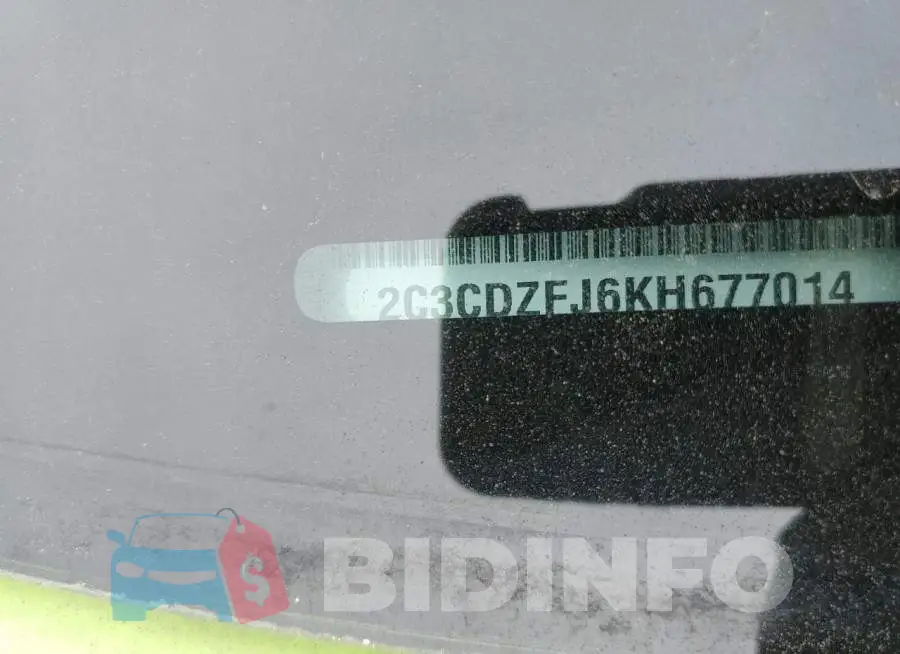 2C3CDZFJ6KH677014 Photo# 12