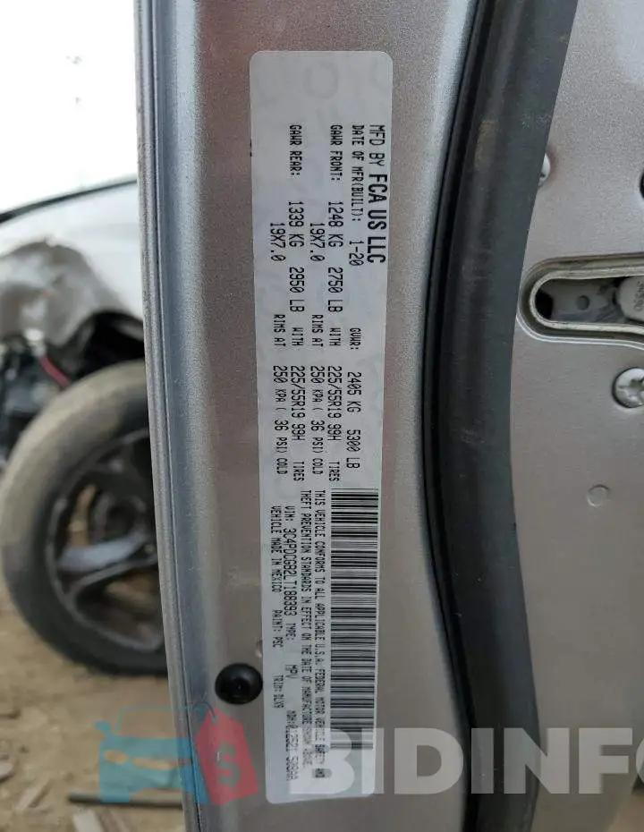 3C4PDCGB2LT188393 Photo# 12