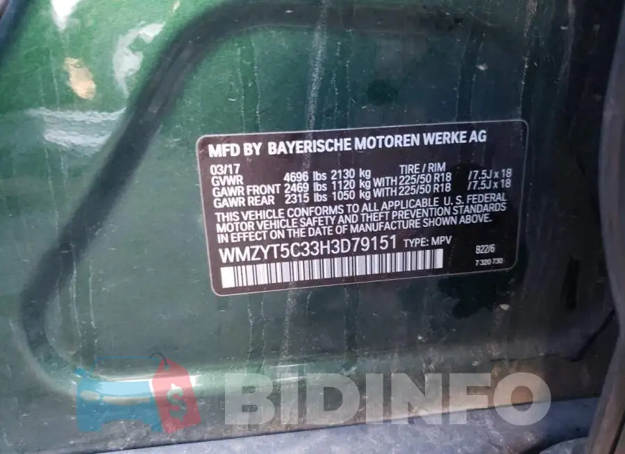 WMZYT5C33H3D79151 Photo# 12