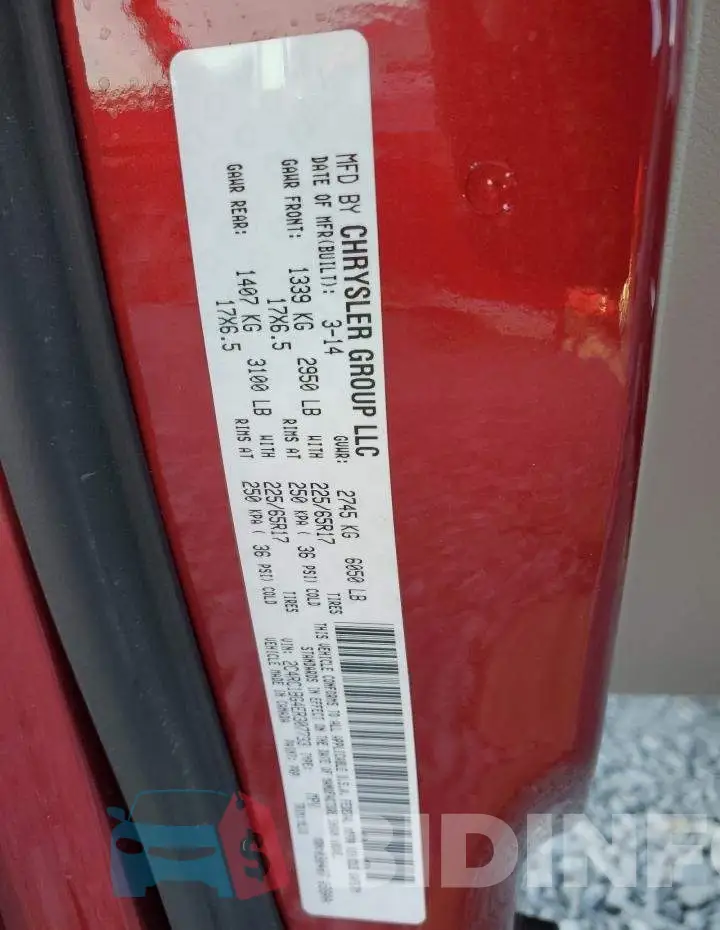 2C4RC1BG4ER307733 Photo# 13