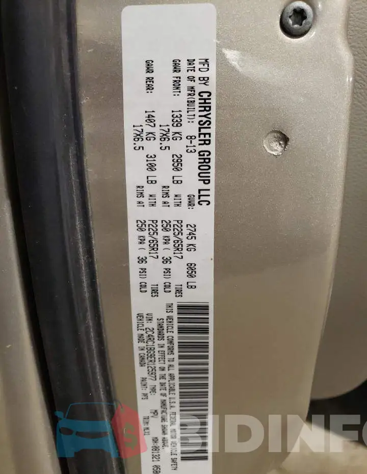 2C4RC1BG9ER125977 Photo# 12