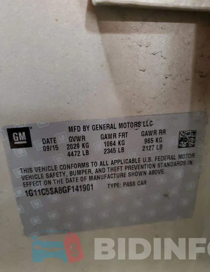 1G11C5SA8GF141901 Photo# 12