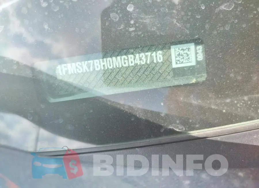 1FMSK7BH0MGB43716 Photo# 12