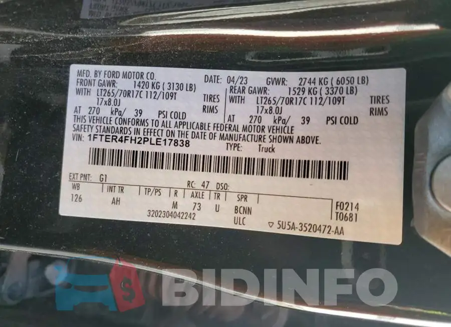 1FTER4FH2PLE17838 Photo# 12