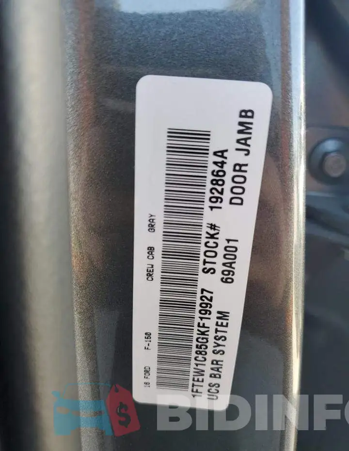 1FTEW1C85GKF19927 Photo# 12