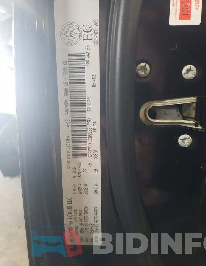 1C6RR7FTXJS302030 Photo# 12