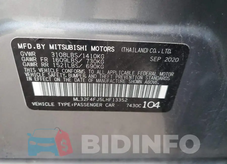 ML32F4FJ5LHF13352 Photo# 12