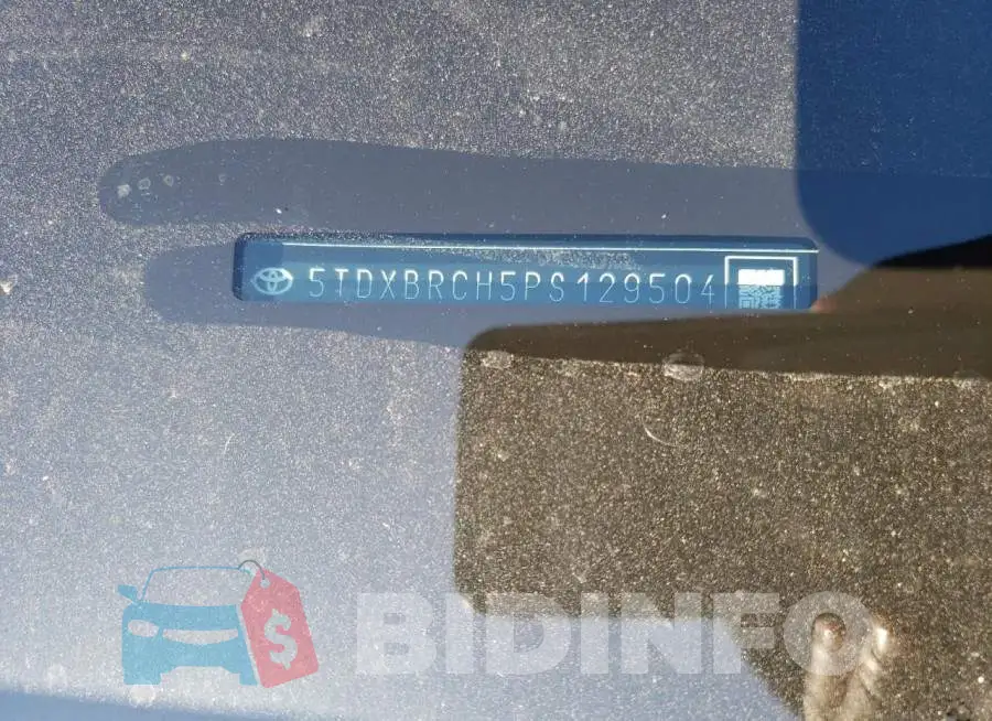 5TDXBRCH5PS129504 Photo# 13