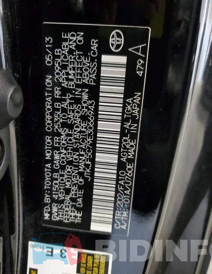JTKJF5C79E3066943 Photo# 12