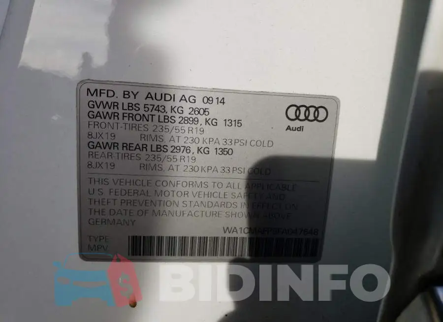 WA1CMAFP9FA047648 Photo# 13