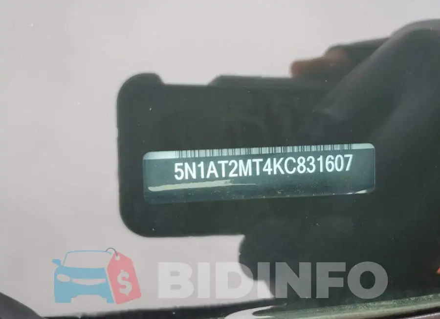 5N1AT2MT4KC831607 Photo# 12