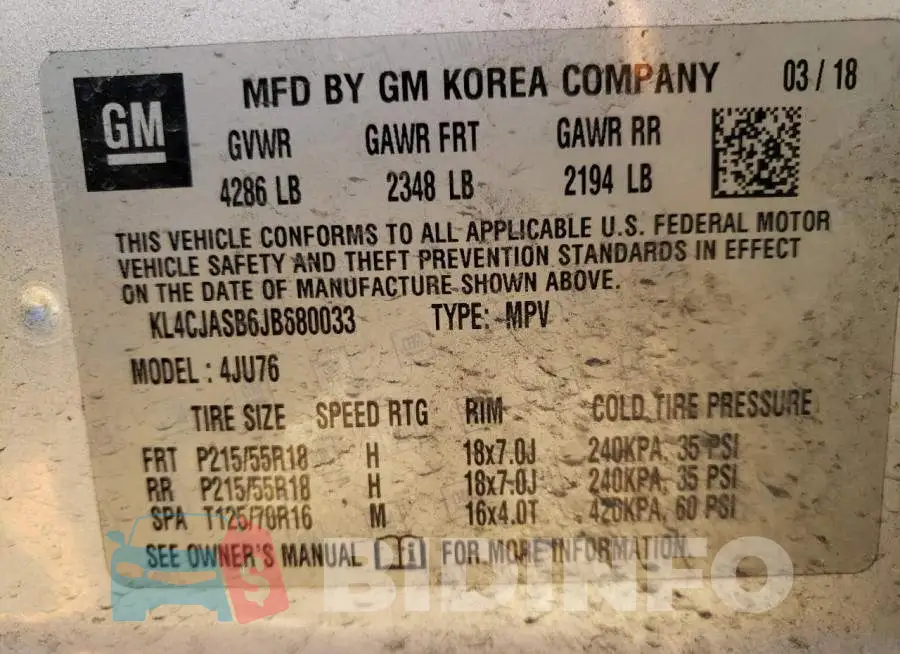 KL4CJASB6JB680033 Photo# 12