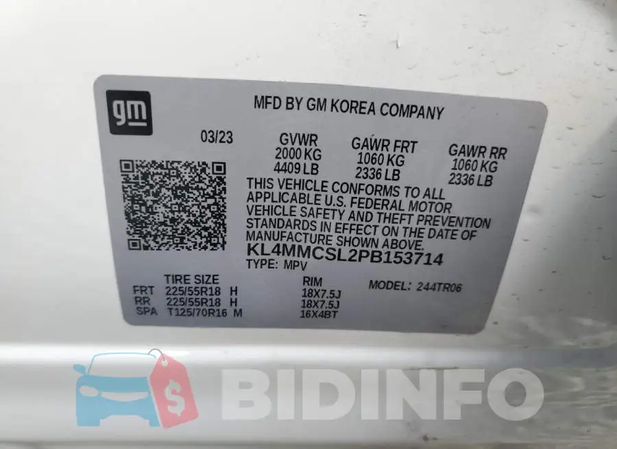 KL4MMCSL2PB153714 Photo# 13