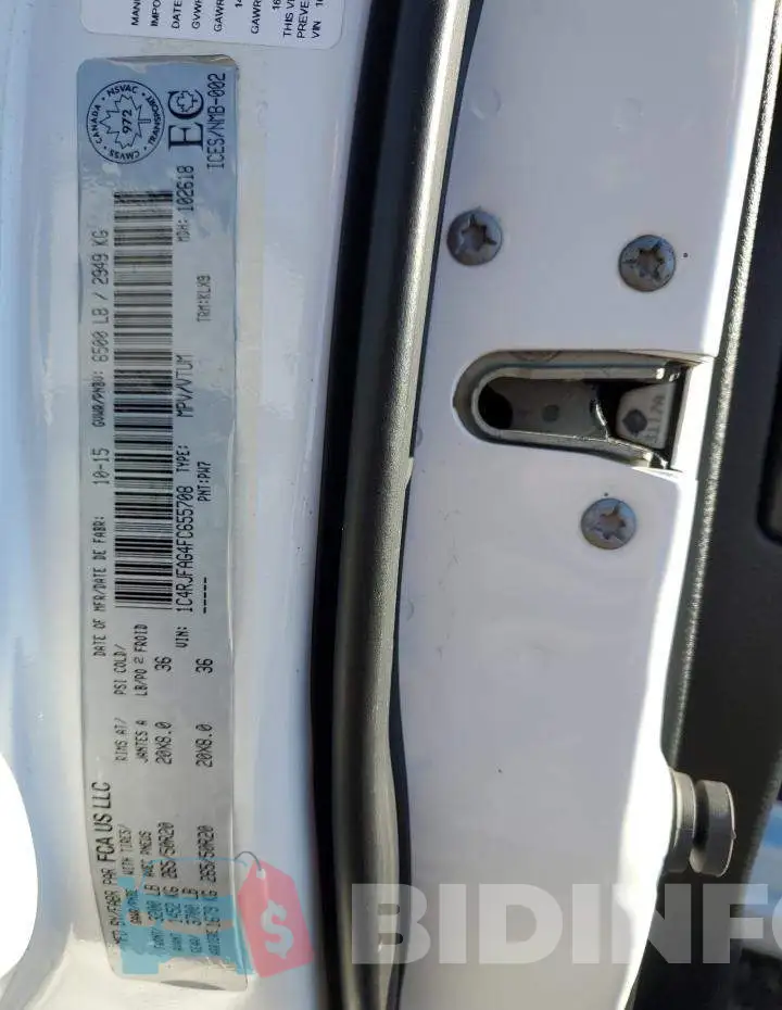 1C4RJFAG4FC655708 Photo# 14