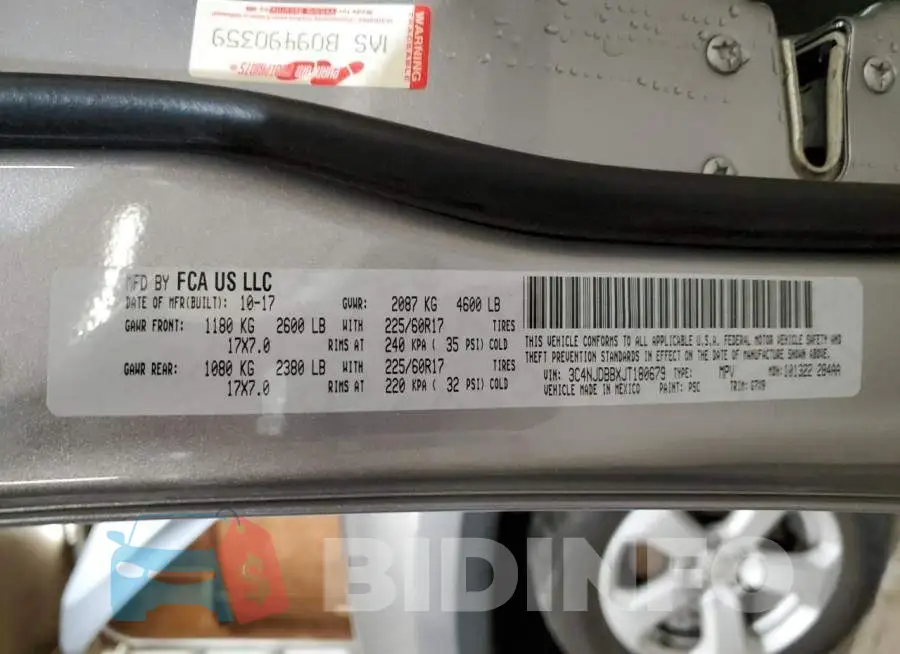 3C4NJDBBXJT180679 Photo# 13