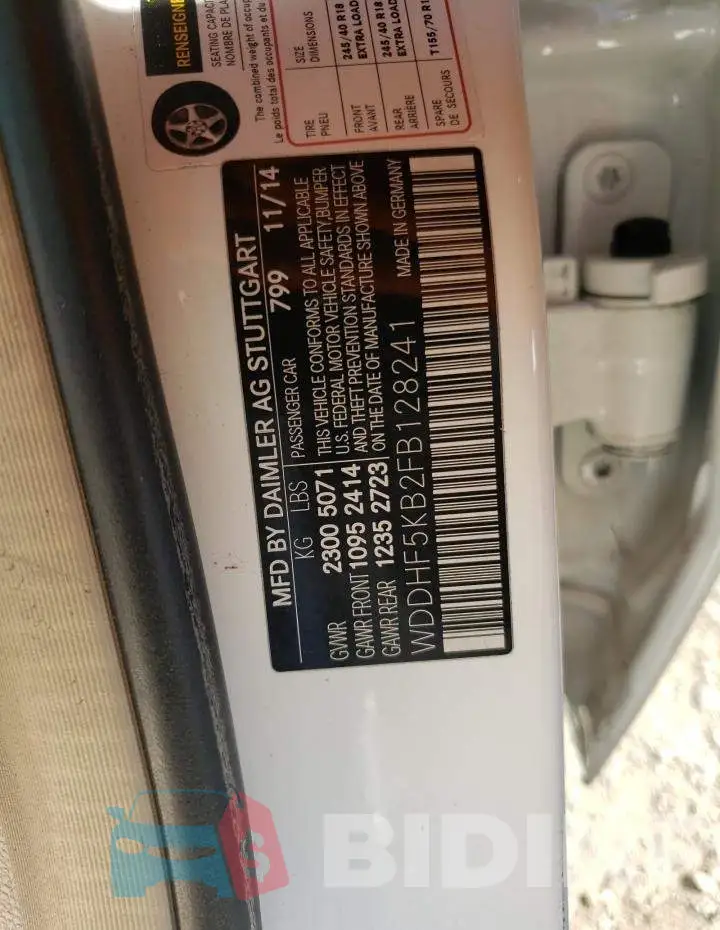 WDDHF5KB2FB128241 Photo# 12