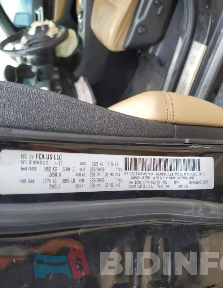 1C4SDJET7FC857283 Photo# 13