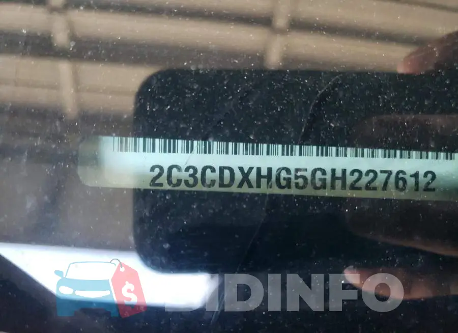 2C3CDXHG5GH227612 Photo# 13