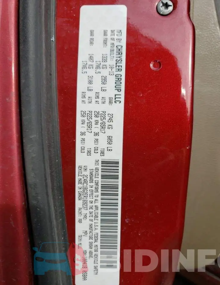 2C4RC1BG2ER169237 Photo# 13