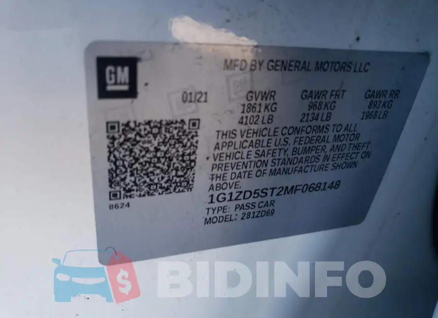 1G1ZD5ST2MF068148 Photo# 12