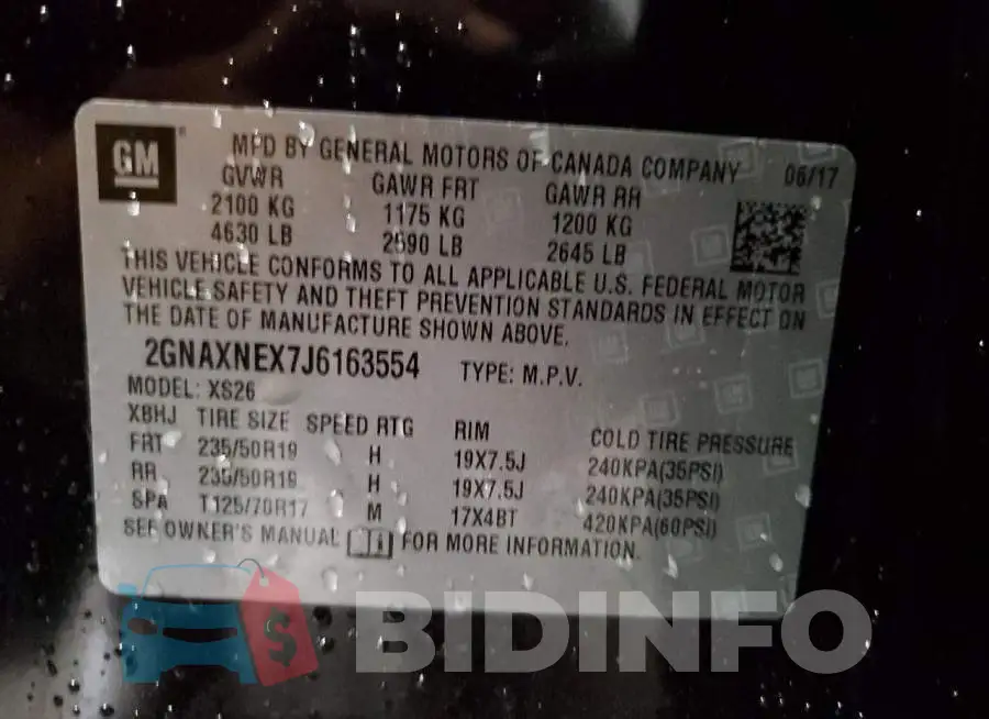 2GNAXNEX7J6163554 Photo# 12