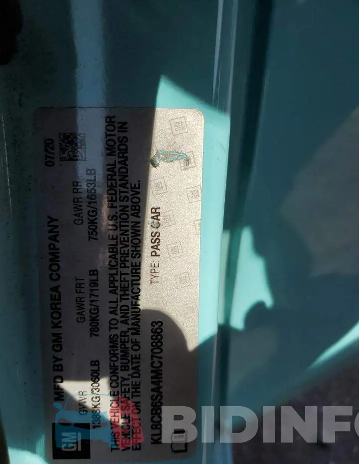KL8CB6SA4MC708863 Photo# 12
