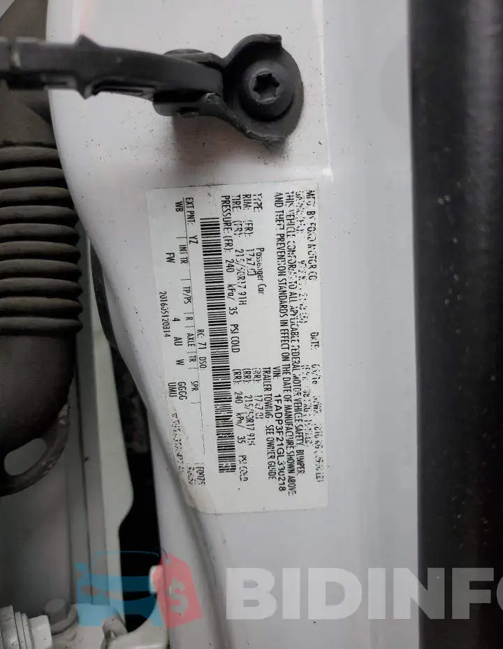 1FADP3F21GL330218 Photo# 12