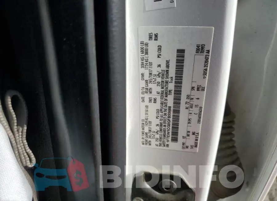 1FTEW1CG0GFB55688 Photo# 12