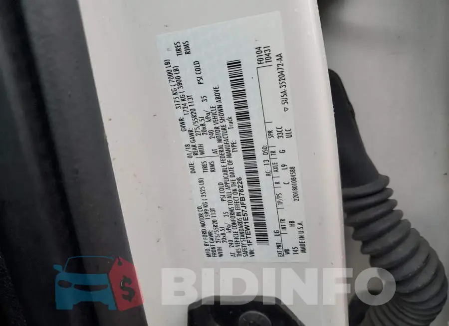 1FTEW1E57JFB78226 Photo# 12