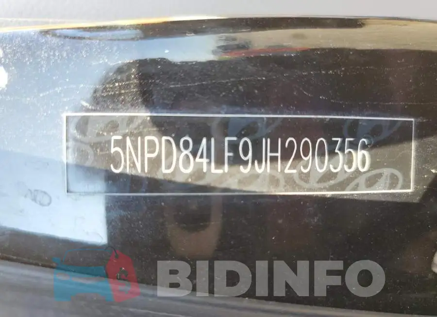 5NPD84LF9JH290356 Photo# 13