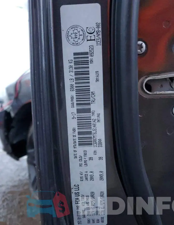 1C6RR7MT6JS140142 Photo# 12