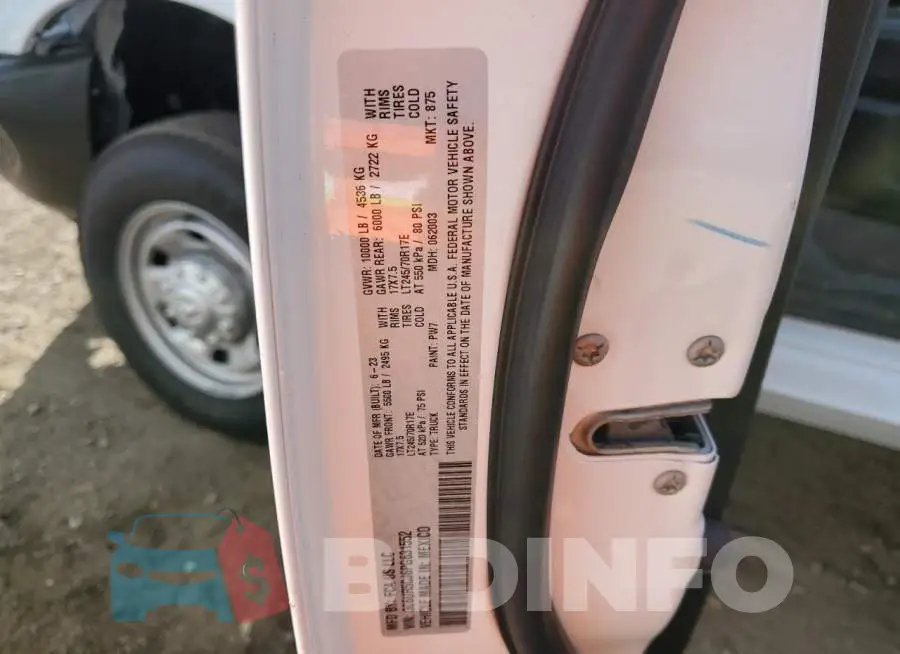 3C6UR5CJ6PG631552 Photo# 12