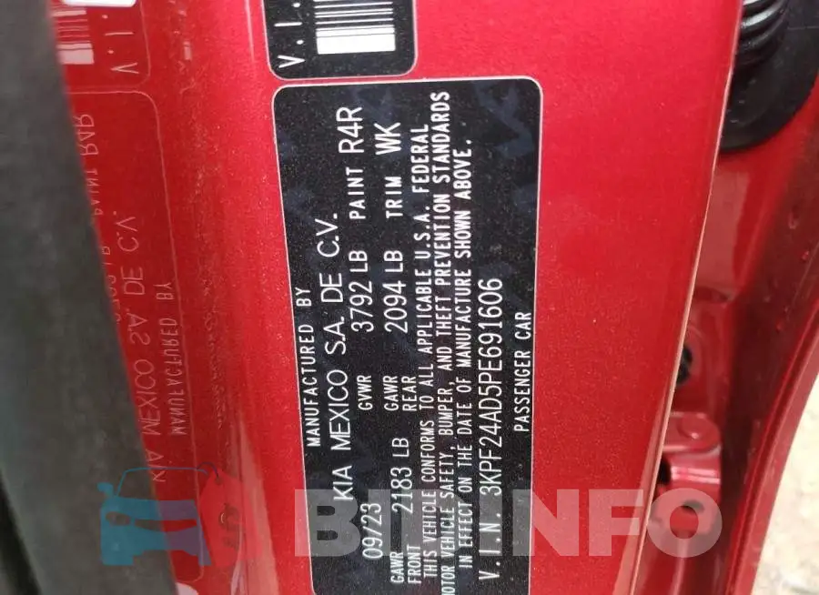 3KPF24AD5PE691606 Photo# 12